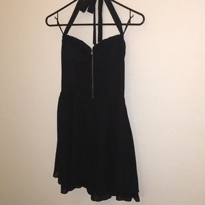 Black halter GUESS dress